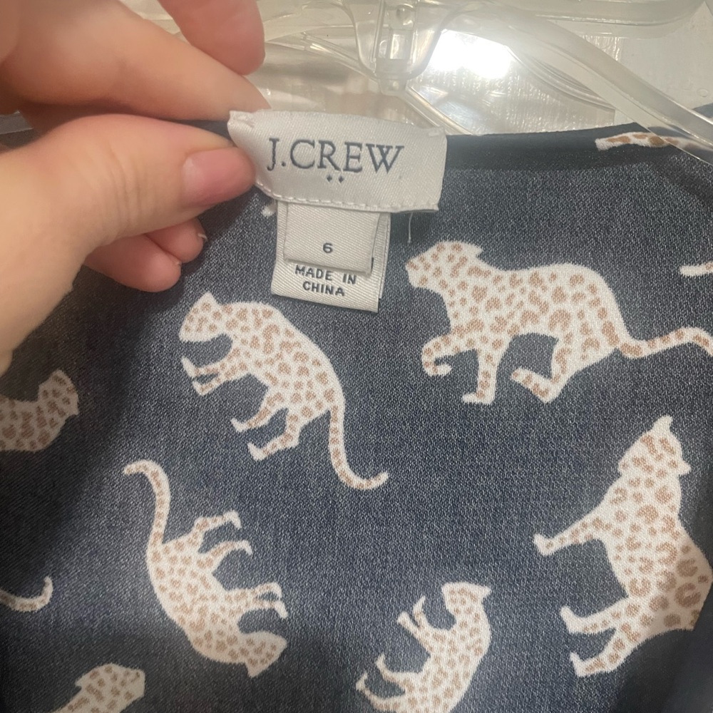 JCrew wrap dress size 6